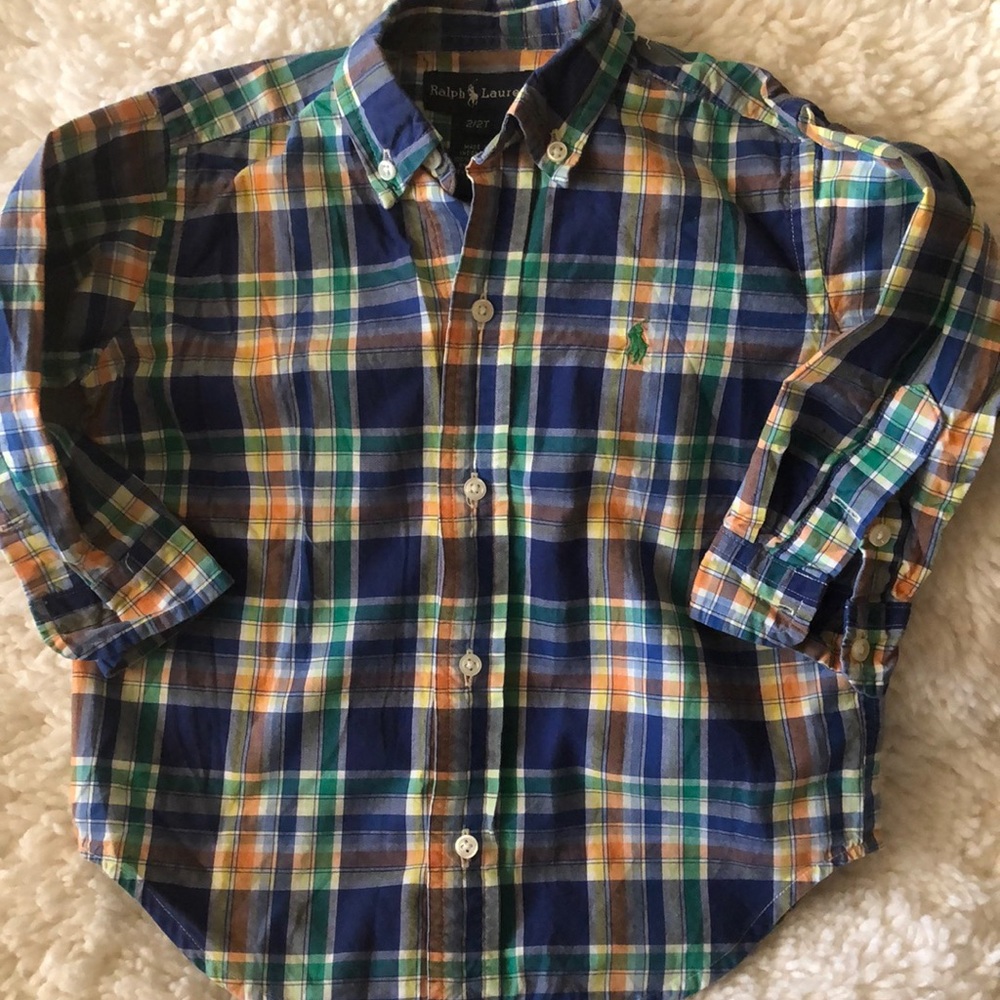 Ralph Lauren boys button up shirt